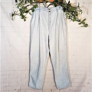 LAND'S END  VINTAGE LIGHT BLUE JEANS PLUS SIZE 16